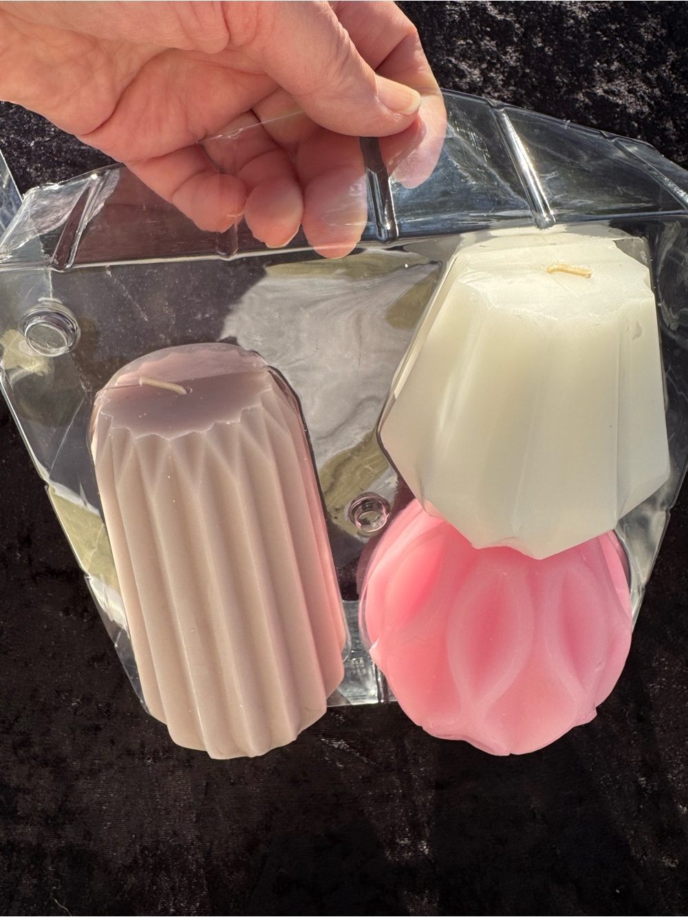 IKEA MJUKT Decorative Wax Candles 3-Piece Set - Picture 3 of 9
